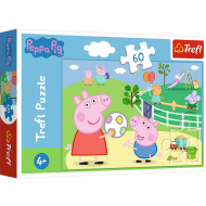 Puzzle Zabawy w gronie przyjaciół Świnka Peppa Pig 60el.17356 Trefl - zegarkiabc_(2)[127].png